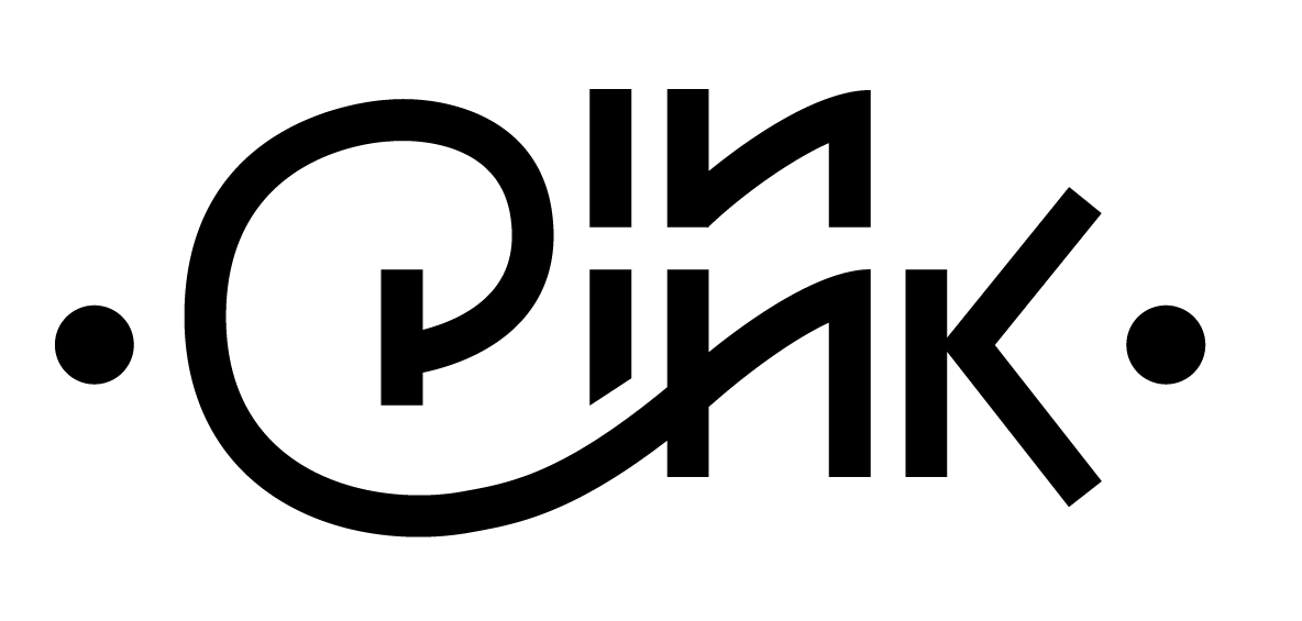 IN PINK LOGO Negro